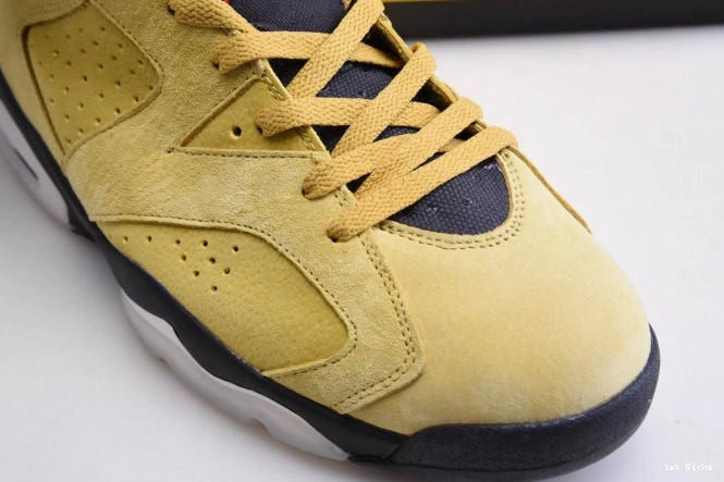 1st Kicks YELLOW CN1084-300 SCOTT AIR JORDAN 6 TRAVIS X 0809